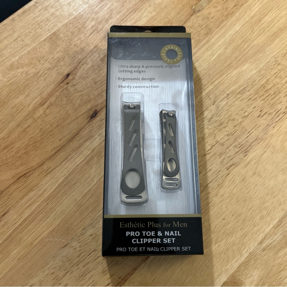 Silver Nail Clipper Set